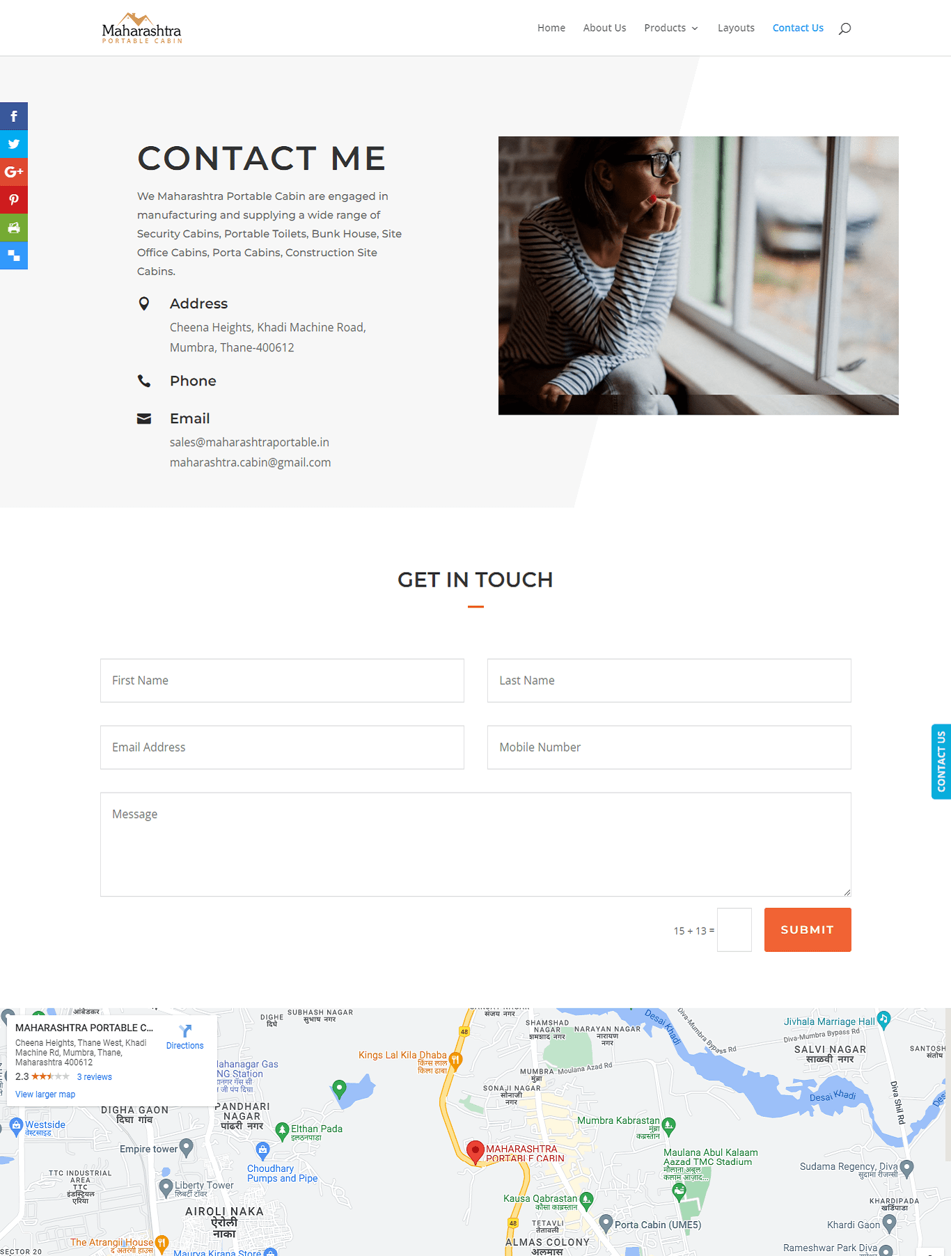 Maharashtra Cabin Contact