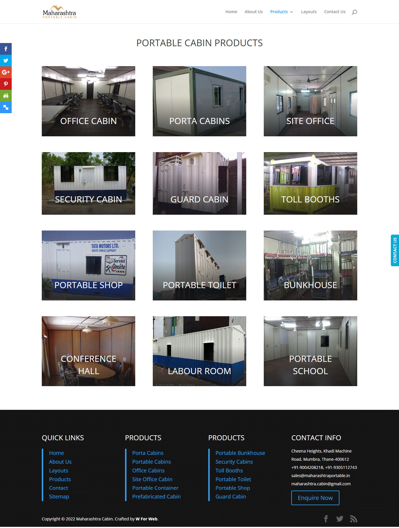 Maharashtra Cabin Product