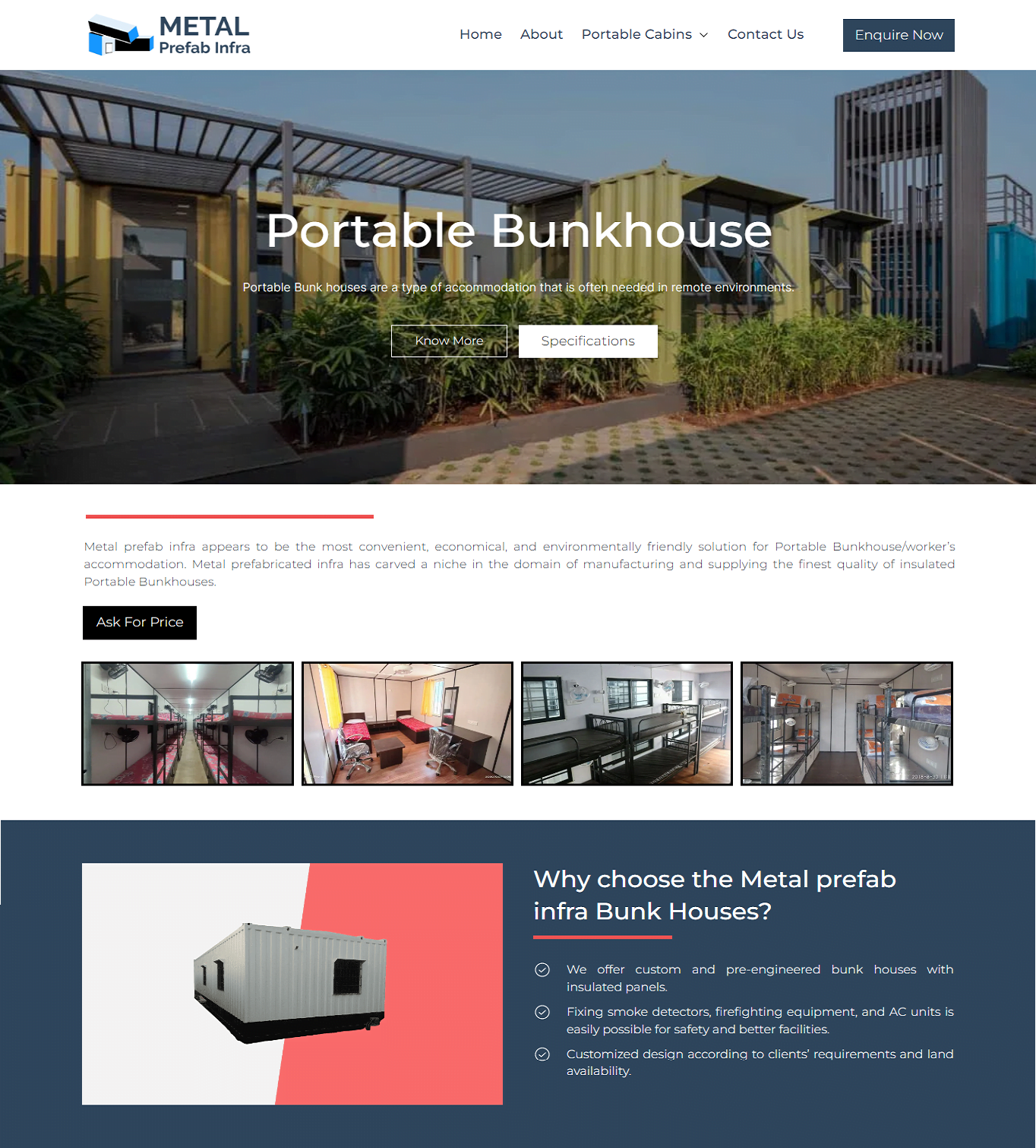 Metal Prefab Infra product